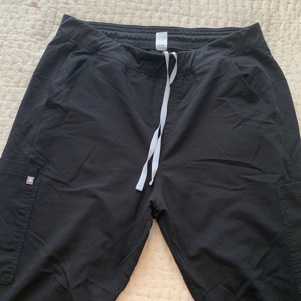 Well worn figs tactical scrub bottoms. XXL black.